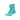 'Duvin' Sabal Palm Sock Teal