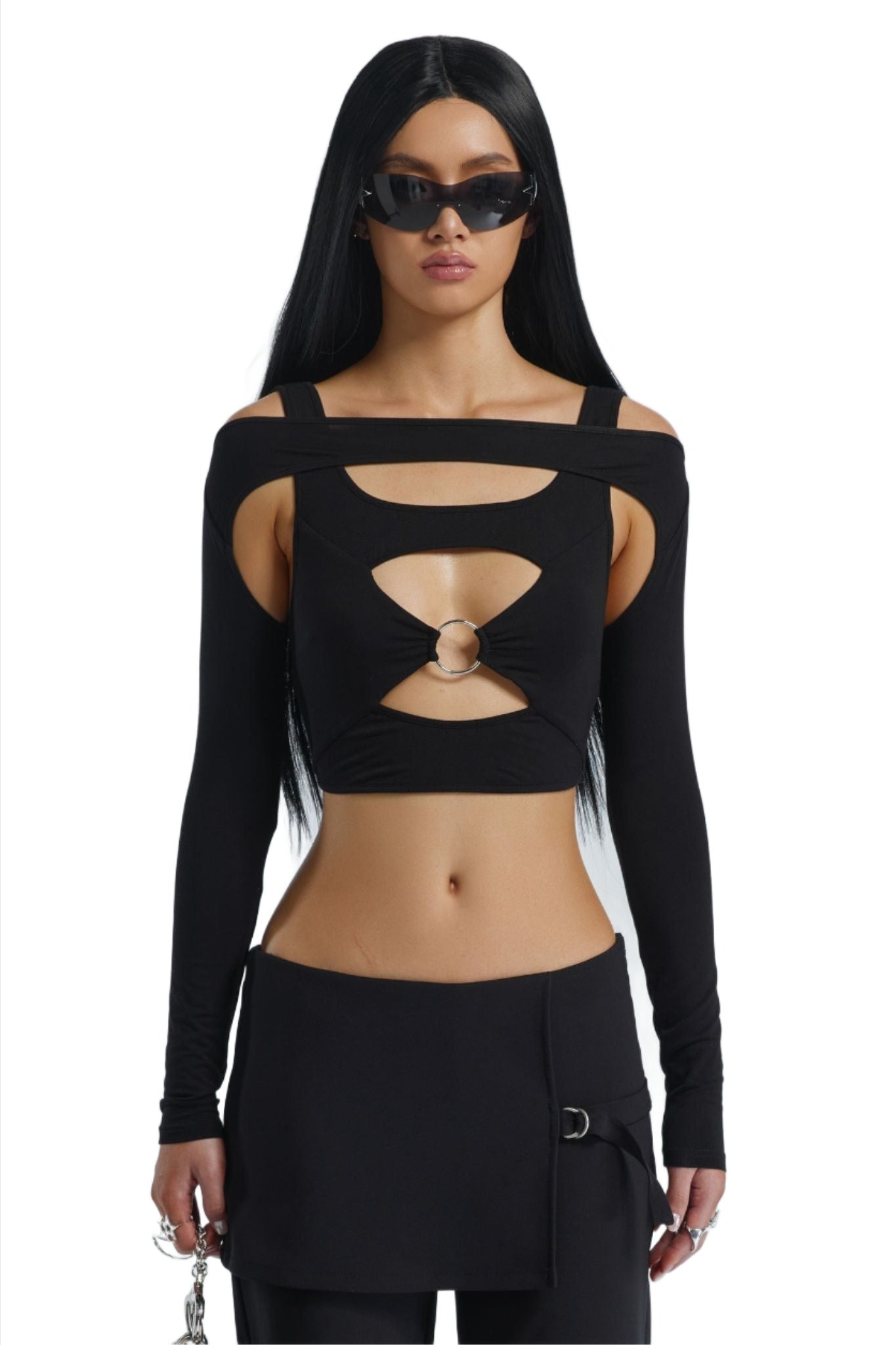 THE KRIPT - Dirk Top - Black - O Ring Cut Out
