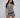 MOTEL - " Luno" - Button Front Vest Top in Pinstripe Grey