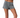 MOTEL - " Rivo" - Deep Hot Pants in Pinstripe Grey