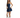 TIC TOC - "MANON" - Stripped Stretch Denim Skirt Set
