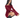 MOTEL - "Sevila" Dress Long Sleeve Mini Dress in Heart Flock Maroon