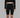 Blvck Paris - "Blvck 'Biker' Signature Shorts" - High-Waist