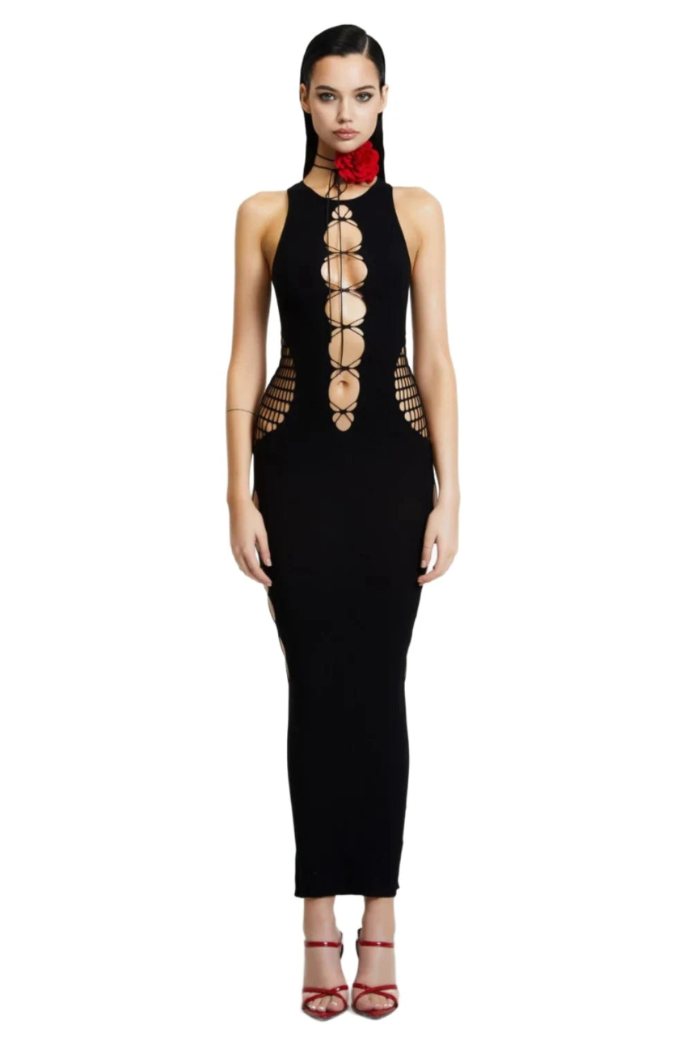 THE KRIPT - Valentina Dress - Shapewear Cutout Stretch – Reach E-Shop