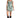 TIC TOC - "Mintie" - Tapestry Corset Bodycon Mini Dress