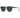 WMP Eyewear - "Tate" - Polarized Sunglasses - Crystal Blue Frame / Smoke Lens