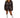 Rock N Rags - "Last To Leave" Jacket - Chocolate Brown - Faux Leather with Belt
