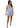 Thousand Miles Playsuit ★ Baby Blue Floral